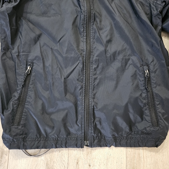 NWOT L.L.Bean Light Jacket, Medium, Black - Picture 5 of 12